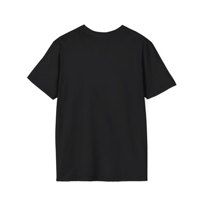 Jackhenge monument t-shirt black from the back