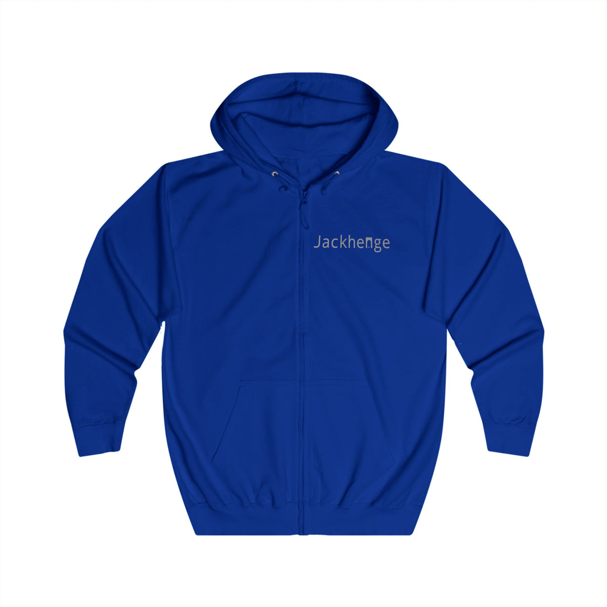 Jackhenge full zip hoodie blue
