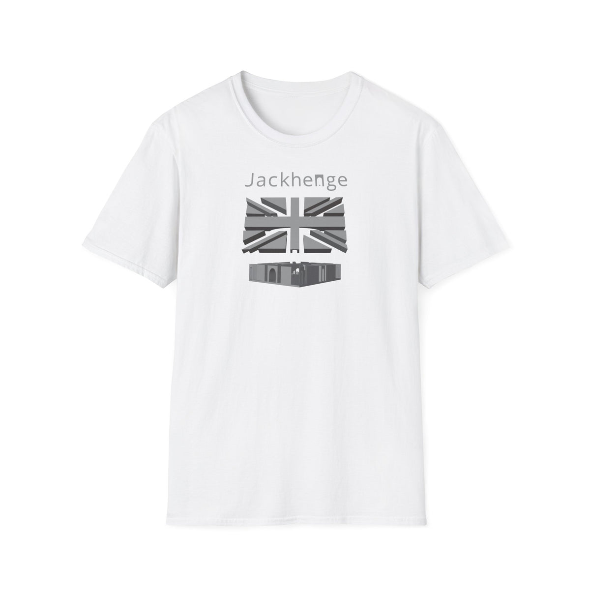 Jackhenge monument t-shirt white