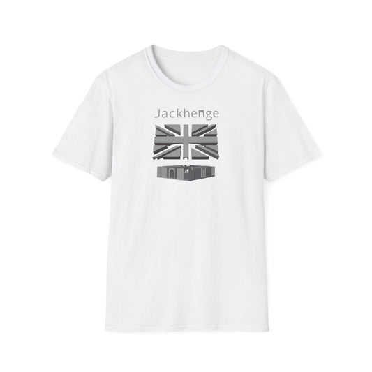 Jackhenge monument t-shirt white