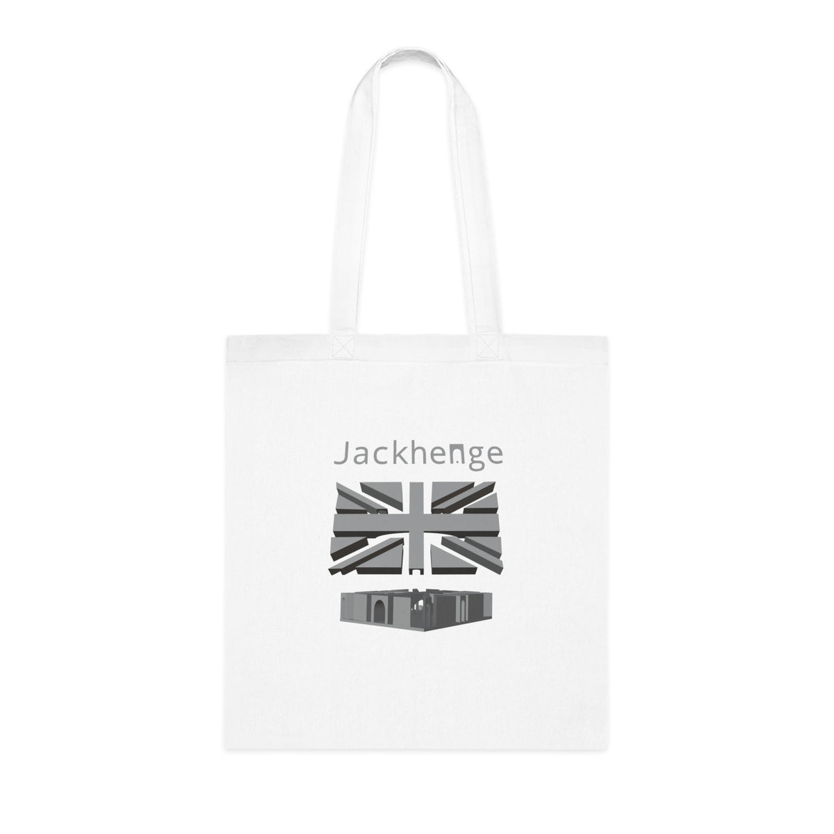 Jackhenge monument tote bag white