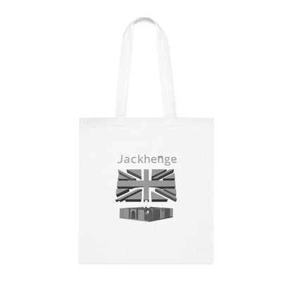 Jackhenge monument tote bag white