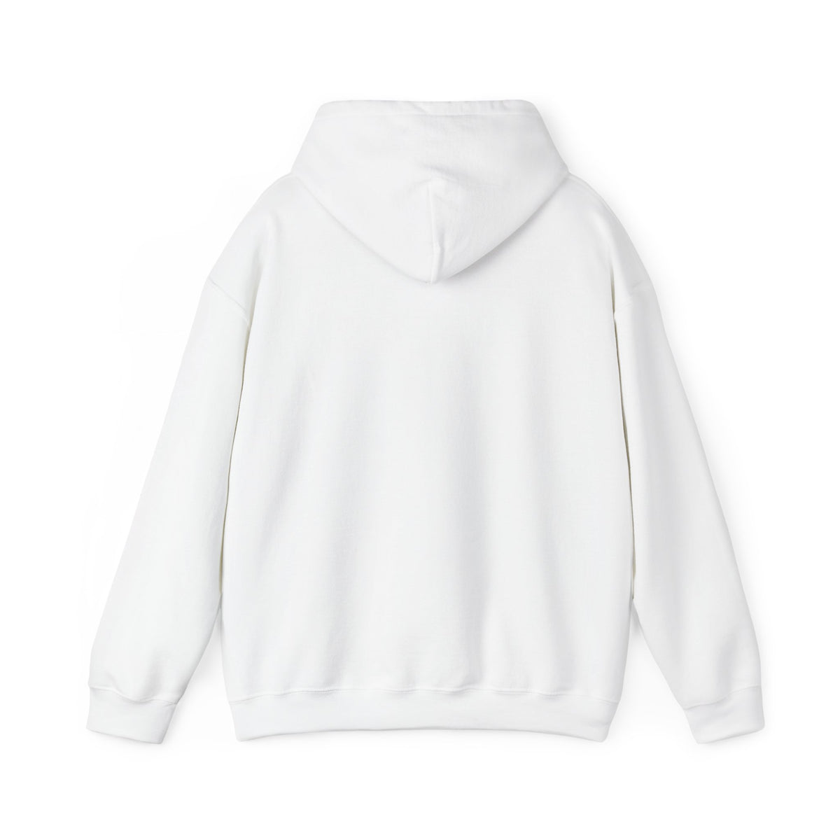 Jackhenge hoodie white from the back