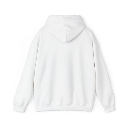 Jackhenge hoodie white from the back