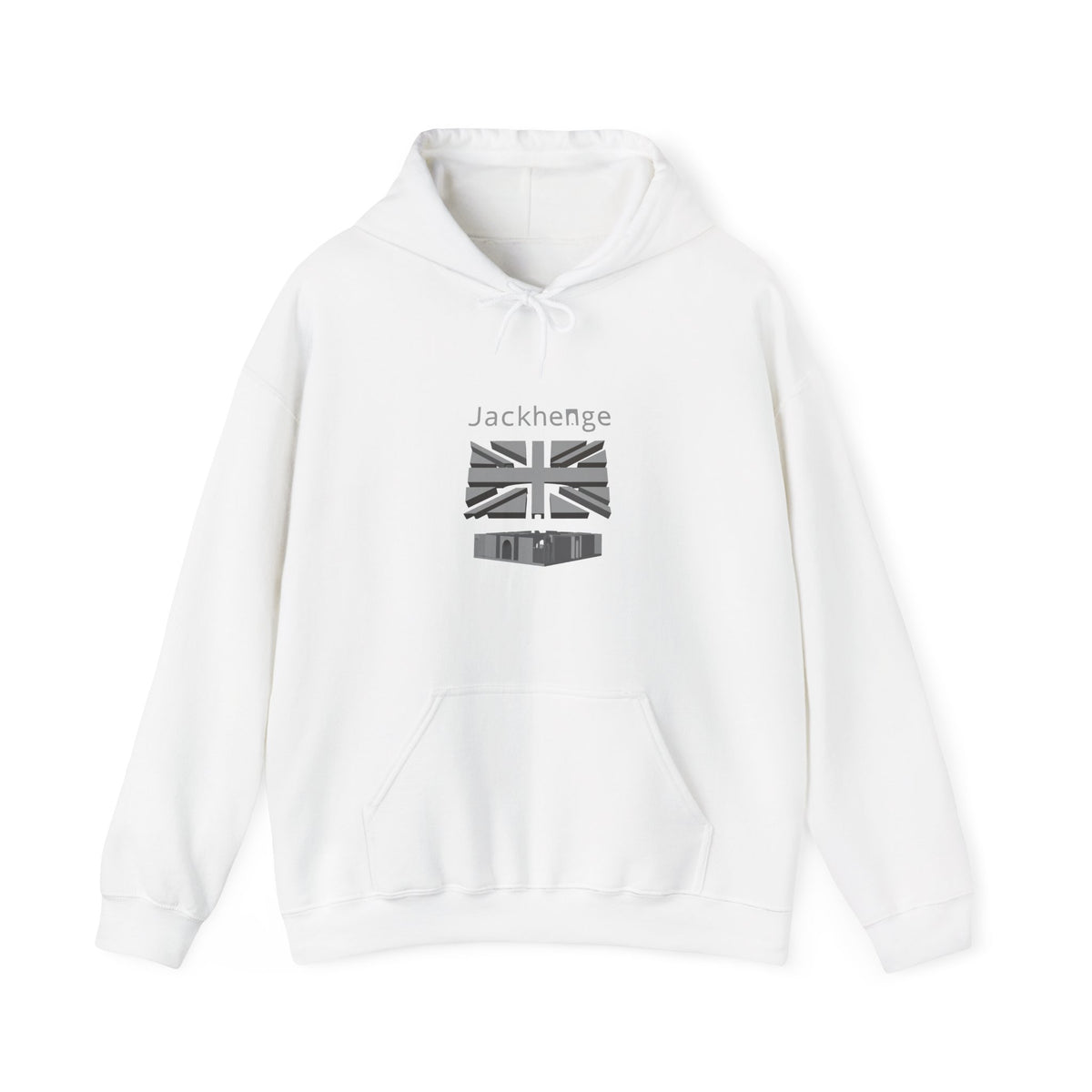 Jackhenge hoodie white