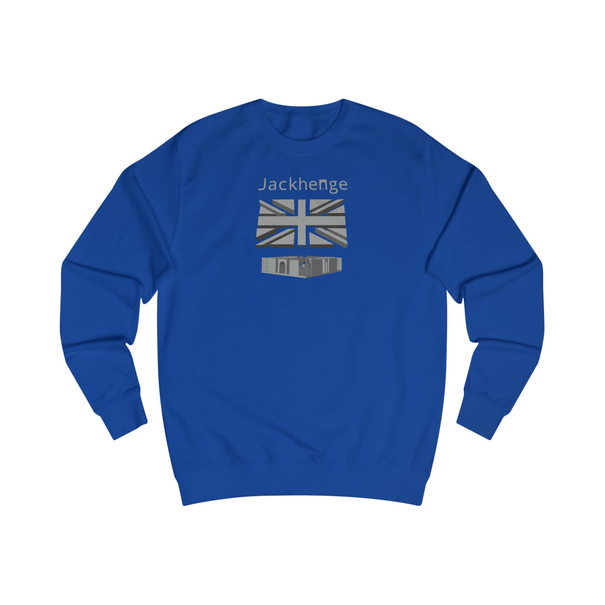 Jackhenge monument sweatshirt blue 