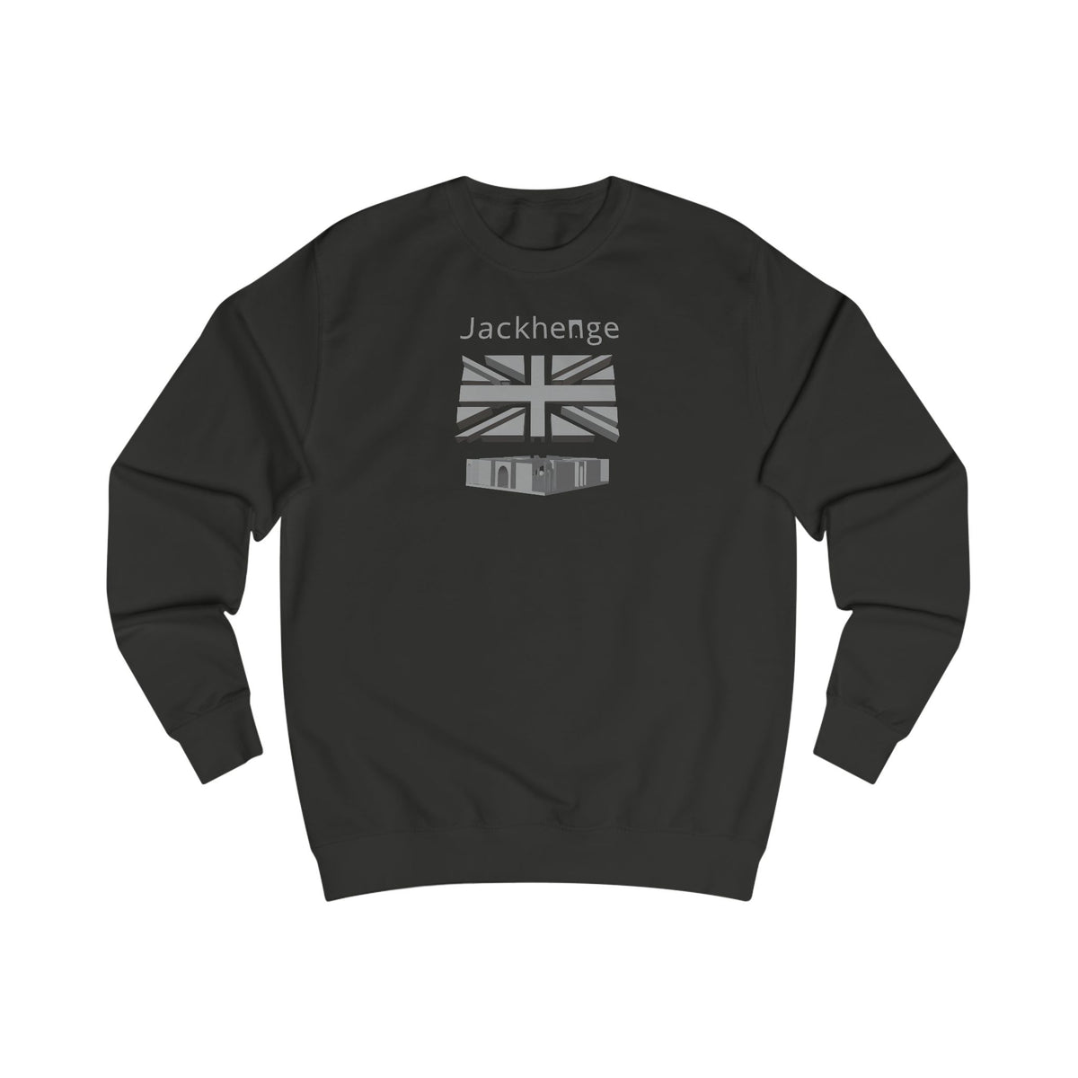 Jackhenge monument sweatshirt black 