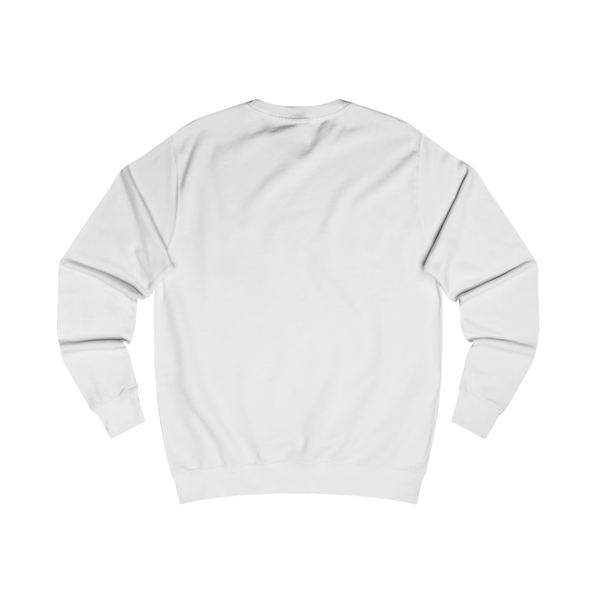 Jackhenge monument sweatshirt white from the back