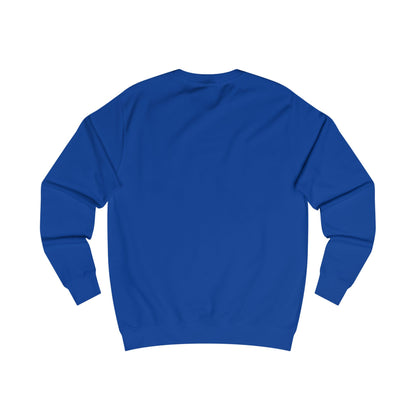 Jackhenge monument sweatshirt blue from the back