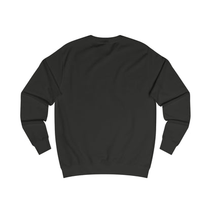 Jackhenge monument sweatshirt black from the back