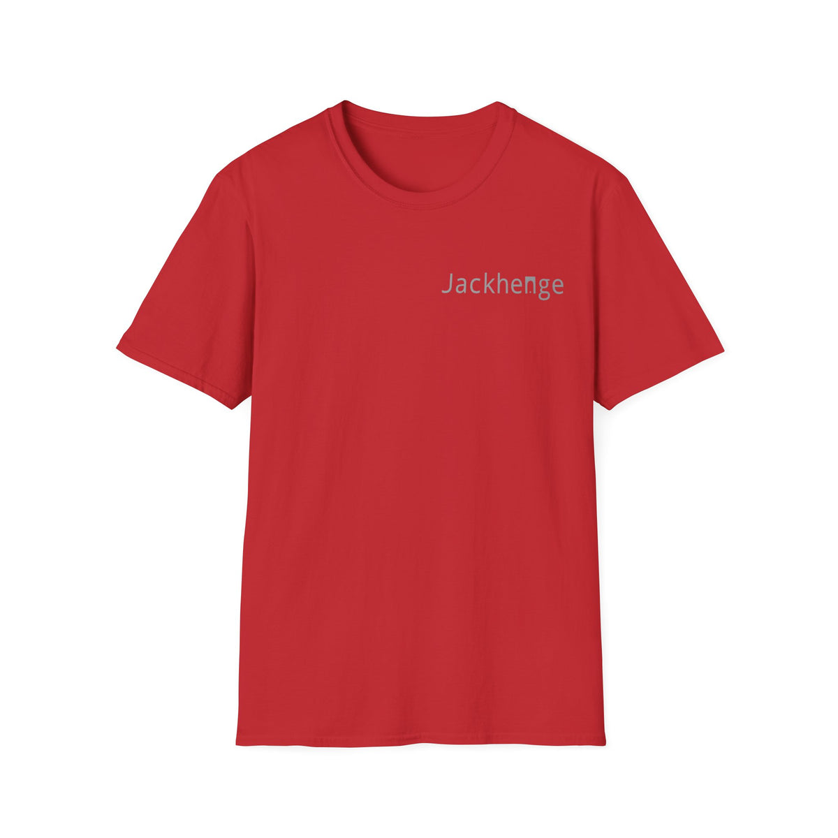Jackhenge logo t-shirt red